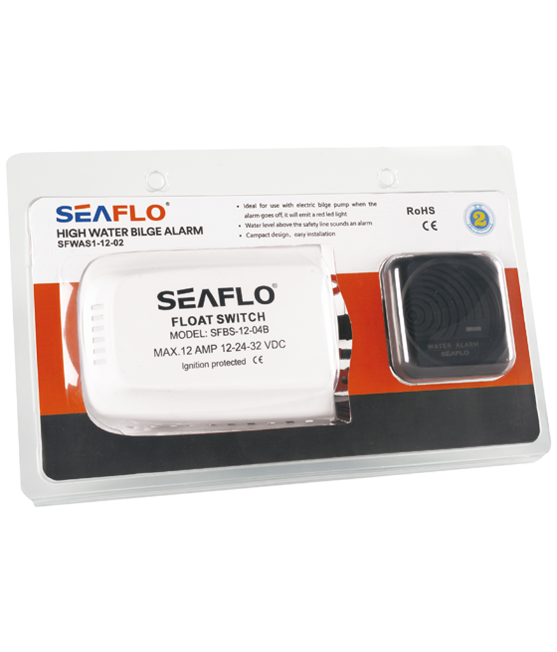 Seaflo High Water Bilge Alarm 12V 20A Max-3