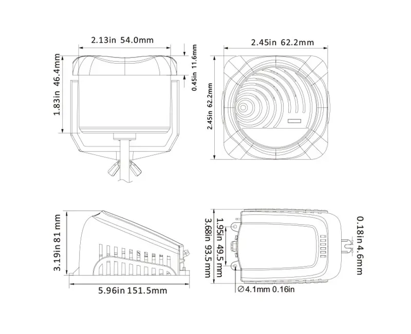 Seaflo High Water Bilge Alarm 12V 20A Max-4