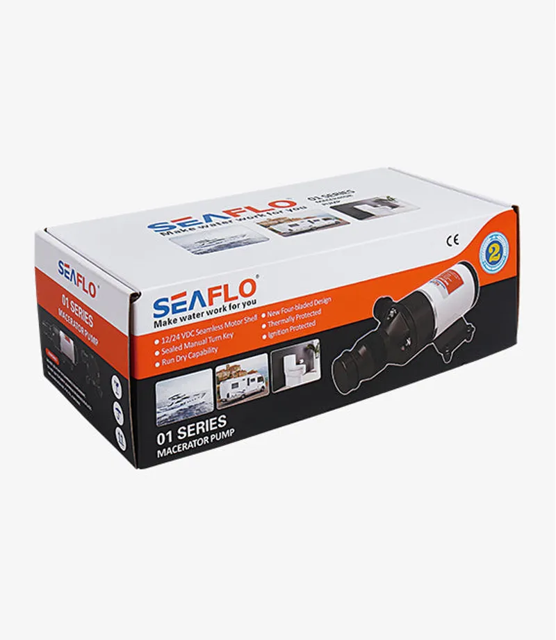 Seaflo Macerator 12V 12 GPM Macerator Pump for Boat-7