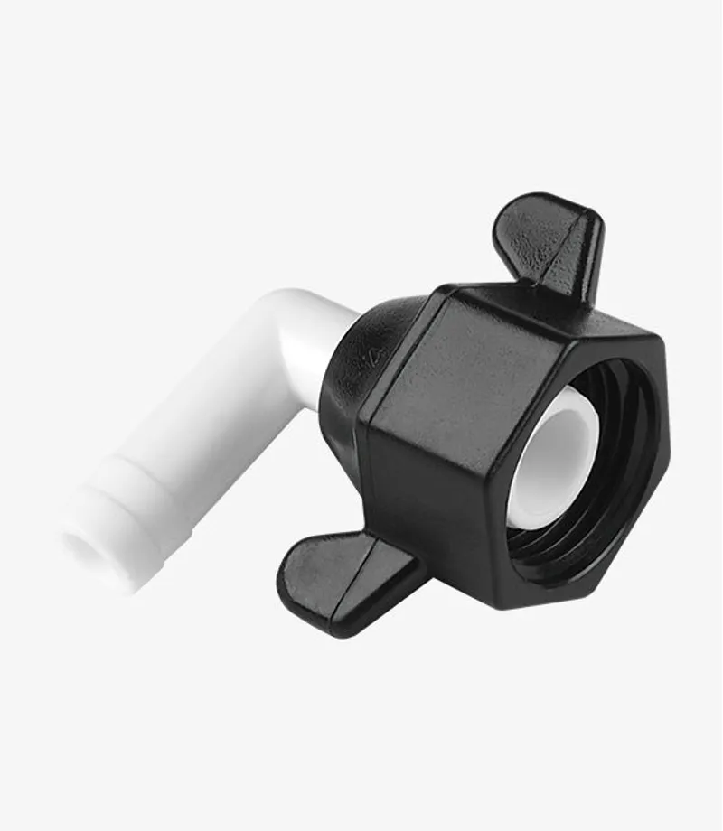 Seaflo Accessory 3/8 inch Barb Elbow Fitting for 33/42/51/55 Series