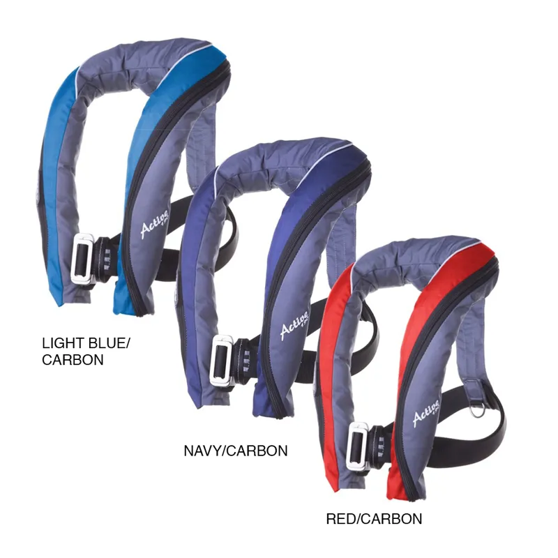 Seago Active 190N Automatic Life Jacket with Harness in Red-1
