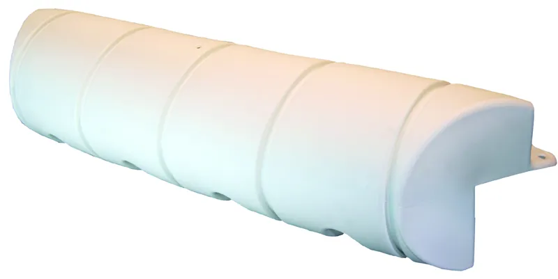 Talamex Dock Fender 110x24x24CM in White
