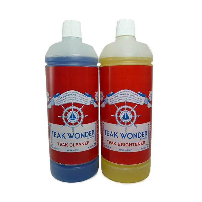 Teak Wonder Combo Pack Cleaner and Brightener Kit