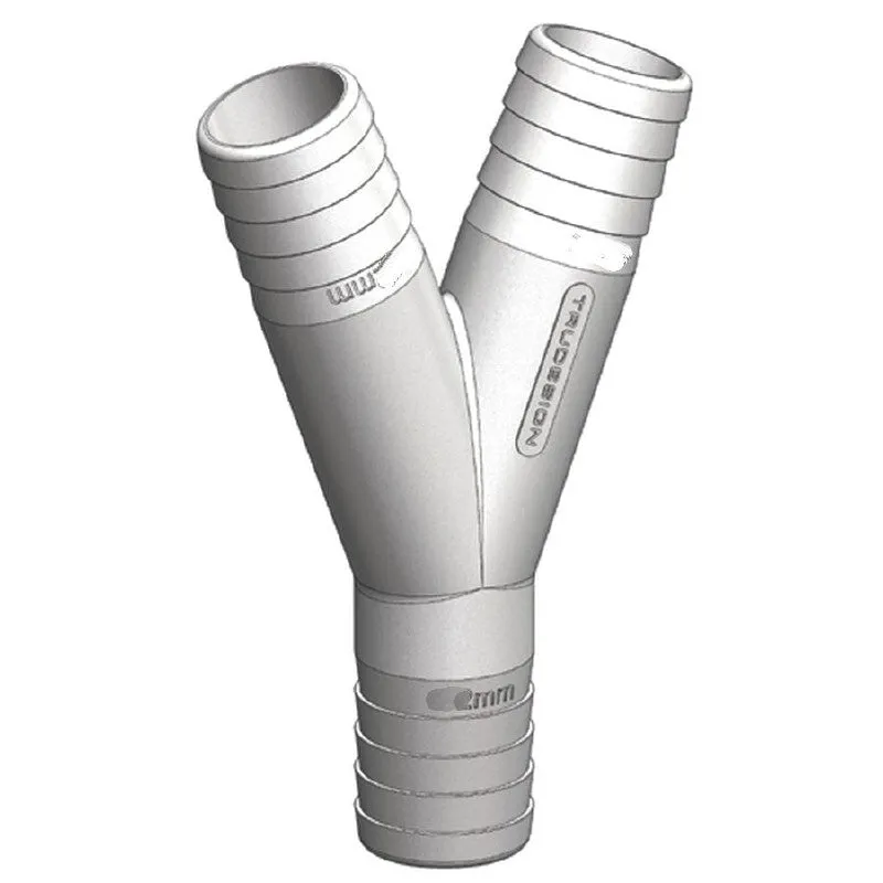 TruDesign Unequal Y-Piece Connector 19mm/19mm/25mm