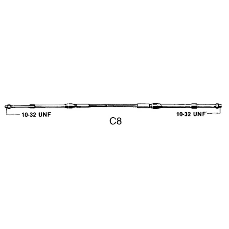 Ultraflex C8 33C Type Control Cable 11 FT-1