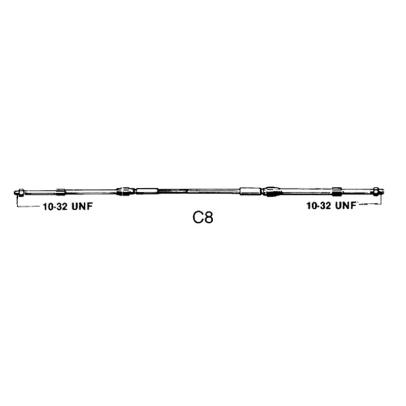 Ultraflex C8 33C Type Control Cable 14 FT-1